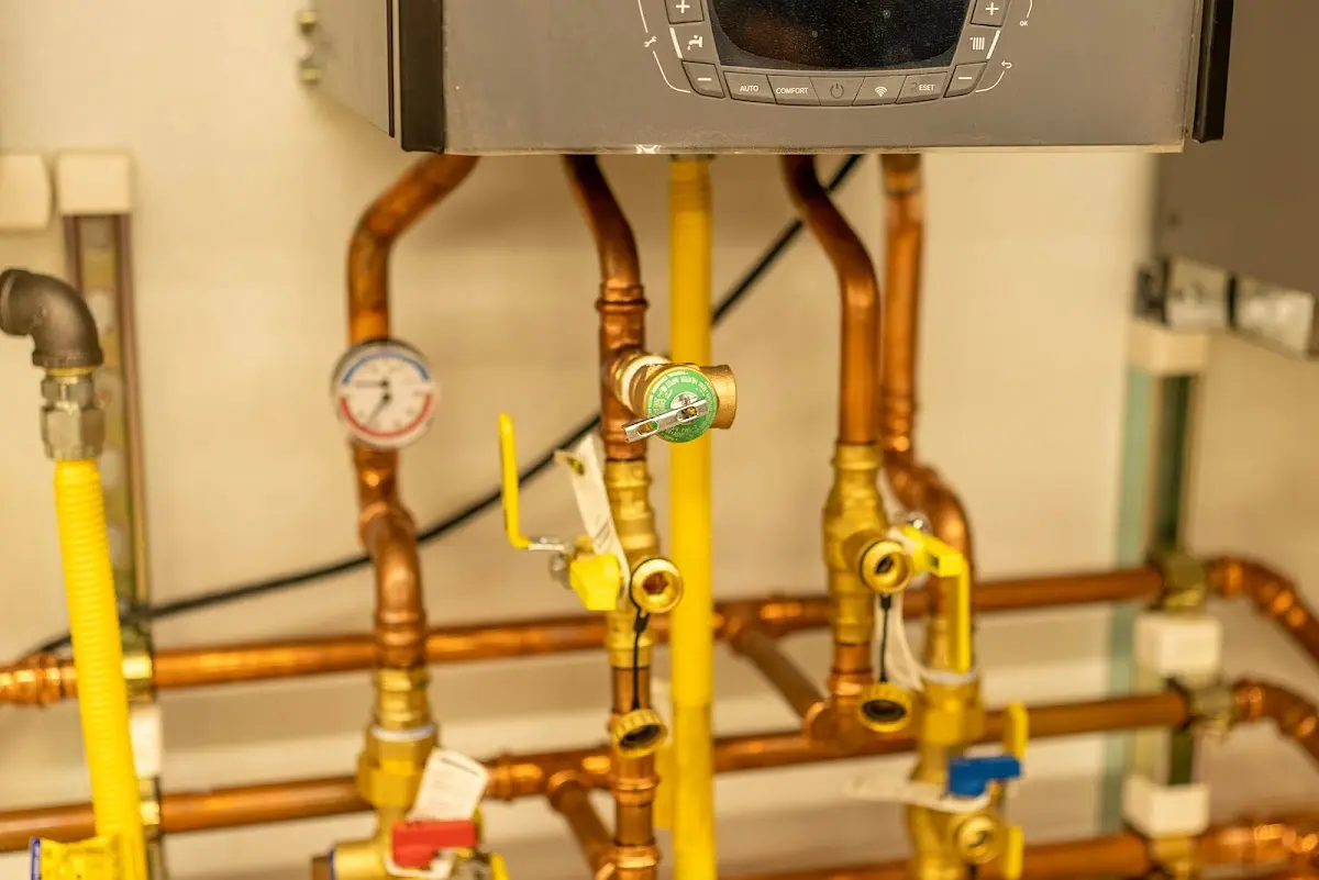 Licensed technician providing Slab Leak Repair for a homeowner in Perkiomen